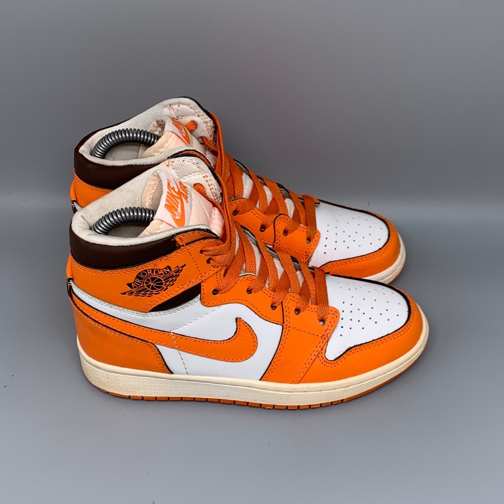 Jordan 1 Retro High OG Starfish Basketball Shoes Women’s‎ Sz 5.5
